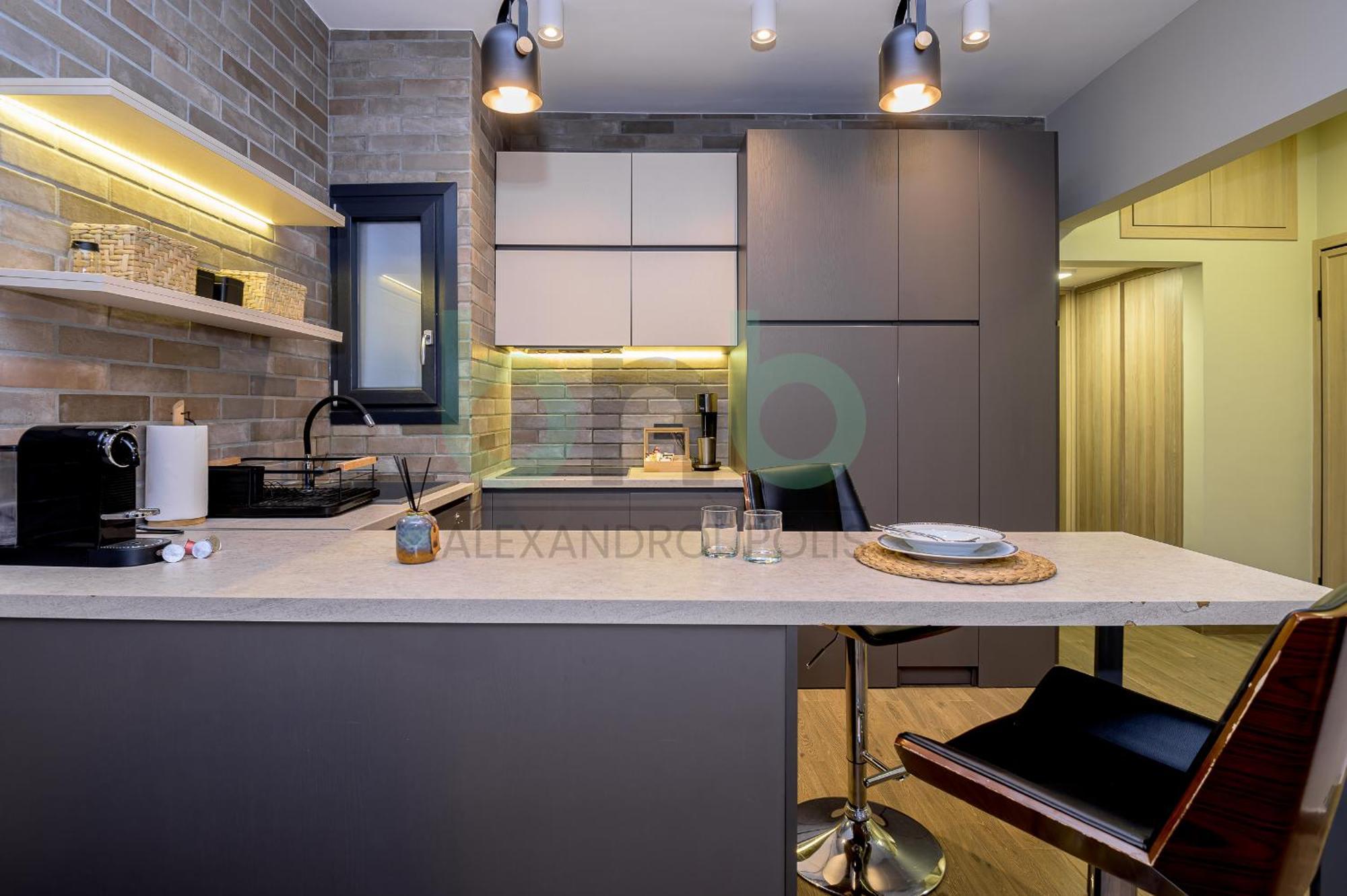 Sea View Luxury Apartment 亚历山德鲁波利斯 外观 照片