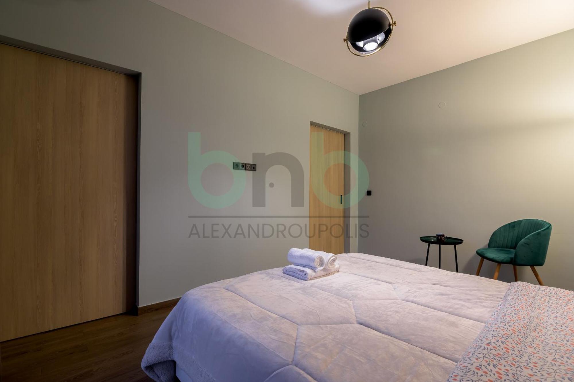 Sea View Luxury Apartment 亚历山德鲁波利斯 外观 照片